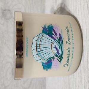 Bath & Body Works Oceanside Lavender 3-Wick Candle
